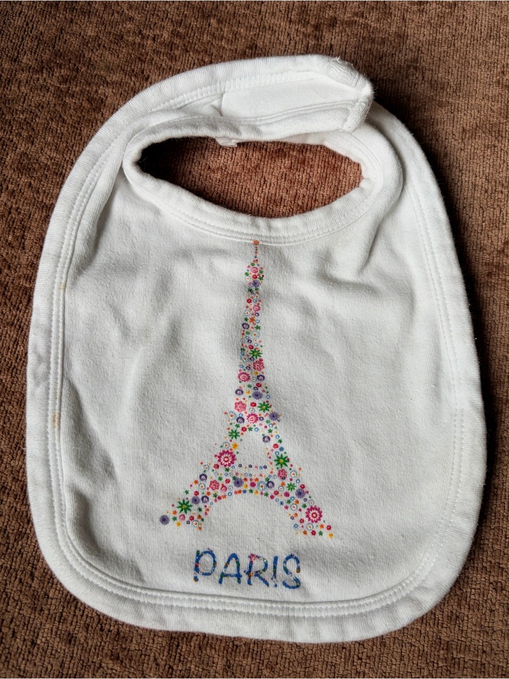 Paris Baby Bib